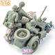 Zündapp KS750 motorcycle & Sidecar + Crew (1:16)