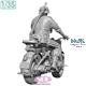 Zündapp KS750 with Rider (3D Printed)