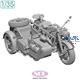 Zündapp KS750 + sidecar (3D Printed)