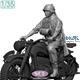 Rider1 for WWII German KS750 (3D Printed)