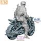 Motorcycle Trooper for WWII German R75 (3D Print.)
