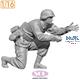 WWII German Field Artillery Gunner (3D Printed)
