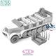 Sd.Kfz.7 Mittlere 8t HALF-TRACK INIT. (for Tamiya)