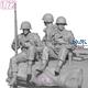 WWII U.S. Army Riflemen Set (3D-print) (1:72)