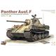 Panther Ausf.F Schmalturm, gummispar. Laufrollen