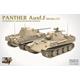 Panther Ausf.F Schmalturm, gummispar. Laufrollen