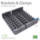 Brackets  & Clamps for German Panzer Set   1/35