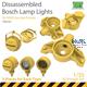 demontierte Bosch Lampen / Headlights disassembled