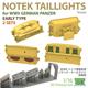 Notek Taillights Early Type for WWII German Panzer