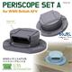 Periscope set A for WWII British Tank / AFV