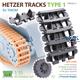 Hetzer Tracks Type 1 for TAKOM 1/35