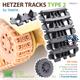 Hetzer Tracks Type 2 for TAMIYA 1/35