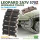 Leopard 2A7V 570Z Workable Tracks for TAMIYA