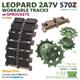 Leopard 2A7V 570Z Workable Tracks w/Sprocket (BOR)