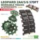 Leopard 2A4-6 570Z Tracks w/Sprocket (RFM)