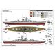 German Gneisenau Battleship (1:350)