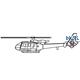 Gazelle Helicopter 1:350