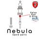Sparepart 25. Valve Rod O-Ring for NEBULA Airbrush