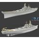 U.S. Navy Battleship BB-67 USS MONTANA-Deluxe Kit