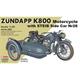 Zündapp K800 Motorcycle w/ Steib Side Car