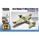 A6M2b Zero Model 21 Wing Folded set