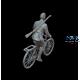 German soldier on a bicycle