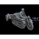 Kleines Kettenkraftrad Sd.Kfz. 2 with a trailer